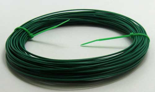 1 Rolle Bindedraht kunststoffummantelt 1,4 mm, Binde Pflanzen Wickel Draht, 20 m (LHS) - 4