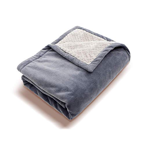 Perfect Prime HP0810, Soft Fleece Portable QC2.0/3.0 USB Power Heating Throw, Shoulder Blanket, Temperature Setting Controller for Winter Traveling,Camping,Hiking & Outdoor Activities Or Wheelchair