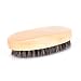 B-Comrade(TM) Beard Bristle Brush, Wooden Military Boar Bristle Brush