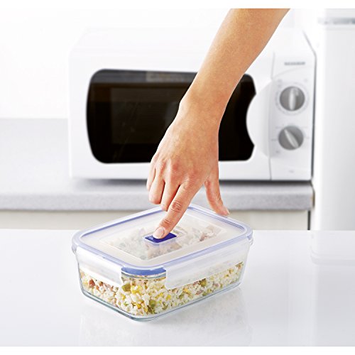 Luminarc, Serie PURE BOX Active, Vorratsdosen rechteckig, 3 verschiedene Größen - 3