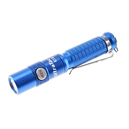 GranVela UltraTac K18 Cree 360 ​​Lumen IPX-8 wasserdichte, bewegliche Mini AAA-Schlüsselanhänger LED-Taschenlampe-Blau
