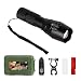 Produktbild Taschenlampe Tactical Flashlight led 1000 Lumen Wasserdicht Extrem Hell 10W Nachtlicht für Fahrrad Outdoor Camping Joggen Notfall Fokussierbar Zoombar [Energieklasse A+]