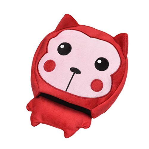 Preisvergleich Produktbild KERULA Niedliche Cartoo Tiere USB beheizte Mauspad Handwärmer mit Handgelenk GuarMaus Computer Ergonomische Leise Tragbar Mouse Wiederaufladbar MäUse Kabellos Tasten Mit EmpfäNger Balance-Tuning