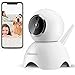 Price comparison product image Hommie 1080P HD WiFi IP Camera Wireless Indoor Camera,Night Vision,Two-way Audio,Motion Detection with Micro SD Card Slot,Dome Camera Pan/Tilt/Zoom Wireless Camera for Baby/Elder/Pet
