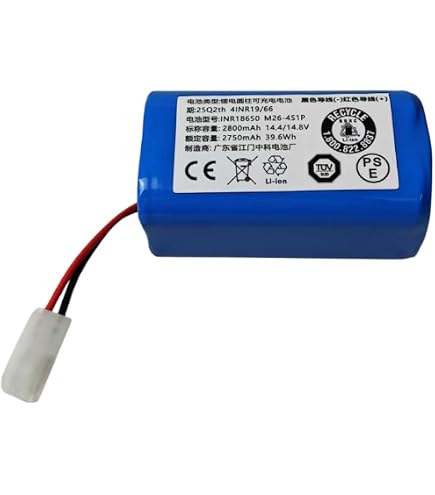 Batterie Li-ion 14.4V 2500mAh Pour Hoover Aspirateur Robot - Neuf Sous Emballage