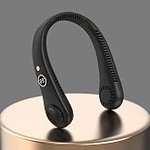 Gesto Portable Neck Fan Rechargeable – Hands-Free Neck Fan for Summer With 1500 mAh Battery & Display | 5-Speed 360° Airflow,