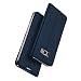 Produktbild Moonmini Samsung Galaxy S8 Lederklapp hülle Case Bookstyle Klapphülle Wallet Tasche Flip Tasche mit Kartenfach und Ständer Anti-Rutsch Stoßfest handyhüllen für Samsung Galaxy S8 2017 (Blau)