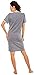 Zeta Ville - Women's Maternity Nursing Nightdress Breastfeeding Nightie - 362c (Graphite, UK 14/16)