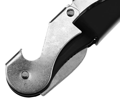 Wein Kellnermesser Korkenzieher Kellnerbesteck Flaschenöffner Bottle Opener Bier - 3