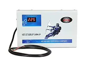 SYSPRO 5 KV Digital Voltage Stabilizer for AC Wall mounting Upto 2 Ton Working Range (White, 170 V-260 V)