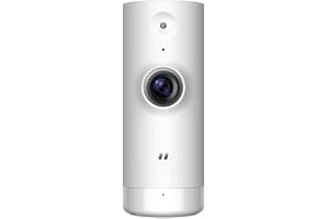 D-Link DCS-8000LH Mini HD WiFi Kamera (integrierte Nachtsichtfunktion, Bewegungs- und Geräuscherkennung, HD Videoqualität in 720p, Tag und Nacht, 120-Grad-Weitwinkelsicht, Fern-Zugriff per App)