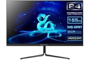 Newskill Icarus 24 Pulgadas FHD 165Hz Monitor Gaming, Negro
