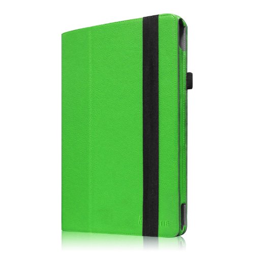 [Eckenschutz] Fintie Microsoft Surface Pro / Pro 2 Hülle Case – Hochwertige Kunstleder Slim Fit Stand Cover Tasche Schutzhülle Etui mit Stylus-Halterung für Microsoft Surface Pro / Pro 2 10.6″ Zoll Tablet, Grün - 8