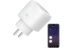 UseeLink Zigbee 3.0 Smart Mini wtyczka 16 A, 3600 W, miernik mocy działa z Echo kompatybilny z iOS/Android, Google Assistant Hub jest wymagany biały (1 opakowanie)