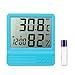 Produktbild Innen-Hygrometer Thermometer, Mengshen Home-Office Digitale Temperatur Luftfeuchtigkeit Meter Monitor (-58 ° F Bis 158 ° F) - TH04, Blau