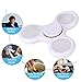 Produktbild Bunte LED Licht Fidget Hand Spinner Finger Spielzeug EDC Focus Gyro (Weiß)