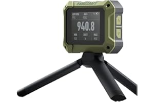 OPTICS WORLD Athlon Rangecraft Velocity PRO Radar Chronograph 65–5000 FPS ±0.1% Accuracy IP67 Waterproof Bluetooth & App Enabled for Rifle Pistol Airgun Airsoft & Archery - Ballistic Chronograph