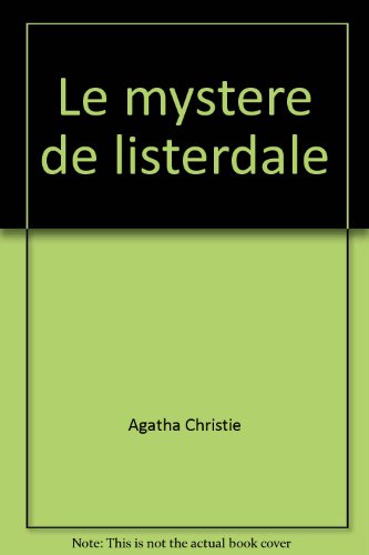couverture de : Le mystère de Listerdale