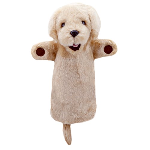 Deb Darling Designs The Puppet Company - Títere de Mano de Peluche de Perro Labrador