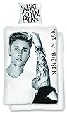 juegos de selena gomez y justin bieber para una cita Un debe para cualquier fan. SkyBrands Ren Force Cama Justin Bieber 135 x 200 cm + 80 x 80 cm
