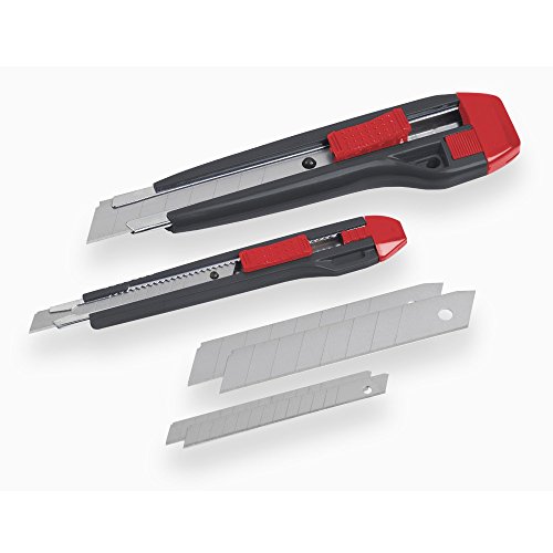 Abbrechmesser Set 8tlg. Kunstoff Metall