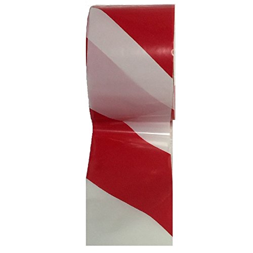 Preisvergleich Produktbild ABSPERRBAND 500m Flatterband Warnband Signalband in ROT WEISS