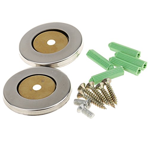 Gazechimp 60cm Edelstahl Doppel Handtuchhalter Wand Handtuchstange Handtuch Halter 2-armig - 2