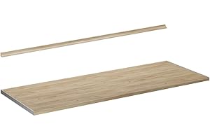 Vicco Plan de Travail Cuisine R-Line, Chêne de Force doré, 160 cm