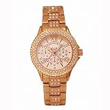 HDUSHA Neue Art Damenuhren Korea Hochwertige Diamant-Intarsien Trendy Wasserdichte Quarz Uhren, Rose Gold