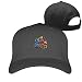 Produktbild errterfte Chinese Paper Cutting Rooster 100% Cotton Baseball Cap Plain Low Profile Hat Fashion Trucker Personalized Hat Comfortable Adjustable