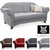 zweisitzer sofa ausziehbar ikea Hoher und langlebiger Sitzkomfort dank Federkern in Verbindung mit Wellenunterfederung und hochwertiger Polsterung