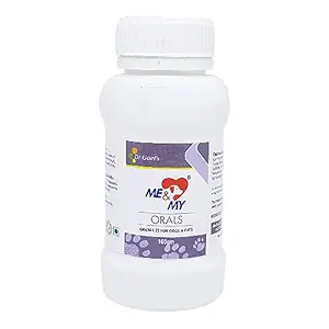 Dr Goel's Me & My ORALS GRANULES for Pets (Helps in Removal of Foul Breath in Pets)