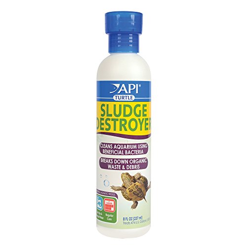 API Turtle Sludge Destroyer Limpiador de Acuario y Tratamiento Eliminador de Lodos 237 ml