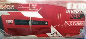 Exide Technologies 1050VA Pure Sinewave Home UPS Inverter with Digital Display (Multicolour)