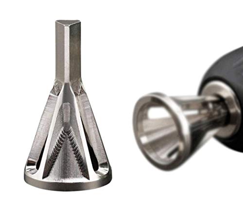 Preisvergleich Produktbild HYCy ® Edelstahl-Entgratungs-Außenfasen-Wer... Entfernen Sie Gratreparatur-Werkzeuge (Silber)