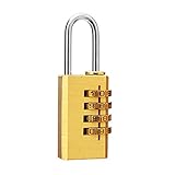 SECURE TASCHEN & SCHLIESSFÄCHER PERFEKT- 4-stellige bietet 10000 Kombinationen, die schwieriger zu knacken als die 3-stellige Schleusen. Das sperren selbst ist stark und für die Ewigkeit gebaut, die durch menschliche Kraft nicht entfernt werden können