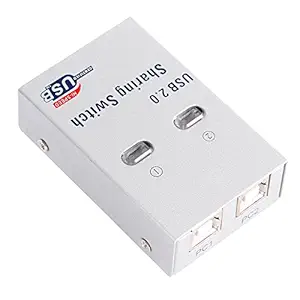 Generic 2 Ports USB2. 0 Type A to B Sharing Switch Switcher for Printer Scanner HUBs KVM