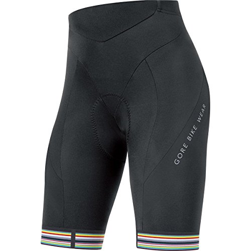 GORE BIKE WEAR Damen Kurze Rennrad-Hose, Sitzpolster, GORE Selected Fabrics, POWER LADY 3.0 Tights short+