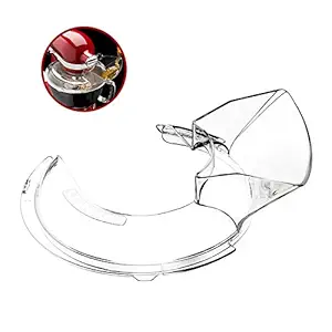 Kitchenaid Kn1ps Pouring Shield Replacement,Compatible with Kitchenaid 4.5 and 5 Quart Polished or Brushed Stainless Steel Tilt Head Stand Mixer Bowls