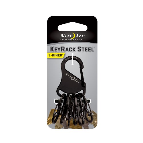 Preisvergleich Produktbild Nite Ize S-Biner KeyRack Steel - Black