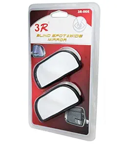 Speedwav 22737 291 3R Wide Rectangle Car Blind Spot Side Rear View Mirror (Set of 2)