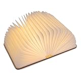 ♥Creativa luz de libro plegable, esta lámpara se puede colocar sin problemas en una bolsa y llevarla a cualquier lugar que desee, lo que evita que te molesten demasiados cables.