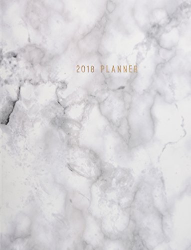 Télécharger 2018 Planner: Marble + Gold Weekly Monthly Planner with Inspirational Quotes and To-Do Lists Livre PDF Gratuit