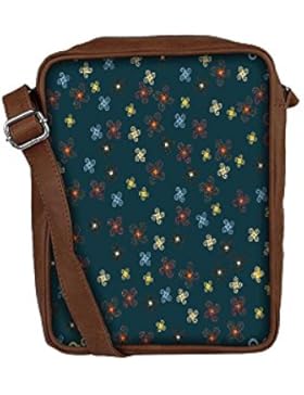 Snoogg , Damen Umhängetasche mehrfarbig multi