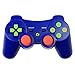 Produktbild PS3 Controller,BEETEST Wireless Bluetooth Double Shock Vibration Controller Gamepad Joystick für Sony Playstation 3 PS3 blau