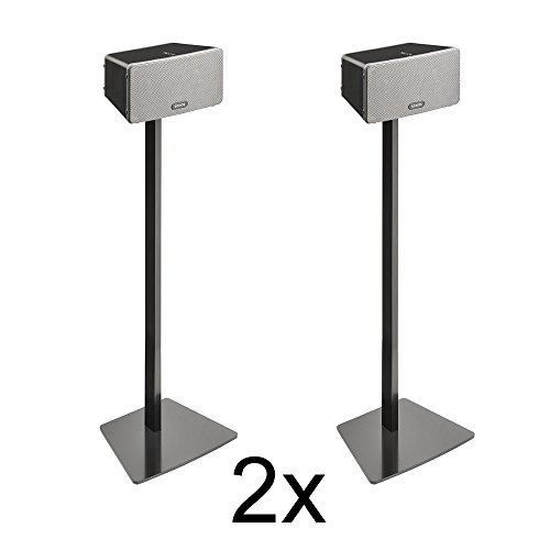 Preisvergleich Produktbild Cavus SNS3B - Ständer für Sonos PLAY:3 - schwarz (Set)