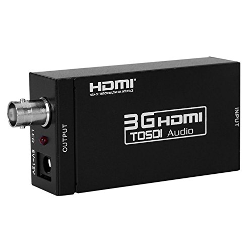 MP power @ 3G HDMI a SDI convertitore converter HDMI-SDI / HD-SDI / 3G-SDI adattatore audio 1080P HDTV -- solo per 1080P HDMI Eingang !!