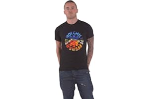 Rock Off officially licensed products Red Hot Chili Peppers T Shirt Californication Asterisk Nouveau Officiel Homme