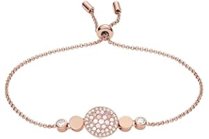 Fossil Armband Für Frauen Mop, Min. Innenlänge: 165mm Rose Gold Edelstahlarmband, JF02905791