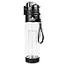 Produktbild Oishii Travel Master Trinkflasche 0,7 L Travel Infuser inklusive Fruchteinsatz, Transparent/Schwarz